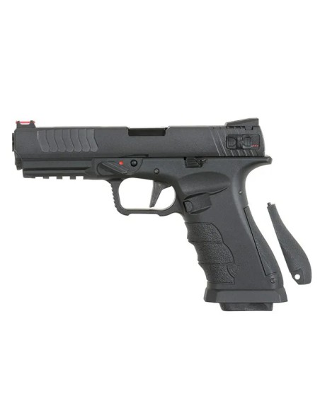 Pistola Shark APS Full Auto CO2  - Black/Tan