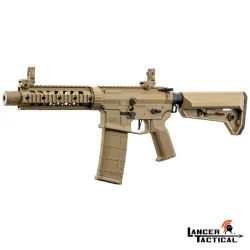 Lancer Tactical LT-15 PDW-S TAN NSR | Réplica Airsoft
