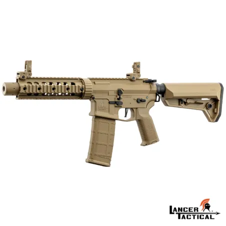 Lancer Tactical LT-15 PDW-S TAN NSR | Réplica Airsoft