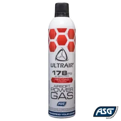 Gas Ultrair Red ASG 570ml Airsoft | Potencia máxima en invierno
