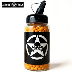 Biberón de bolas 0.12g AirsoftYecla 2000BBS (Naranjas)
