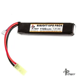 Batería 7.4V 1100mAh iPower Stick | Mini Tamiya Airsoft