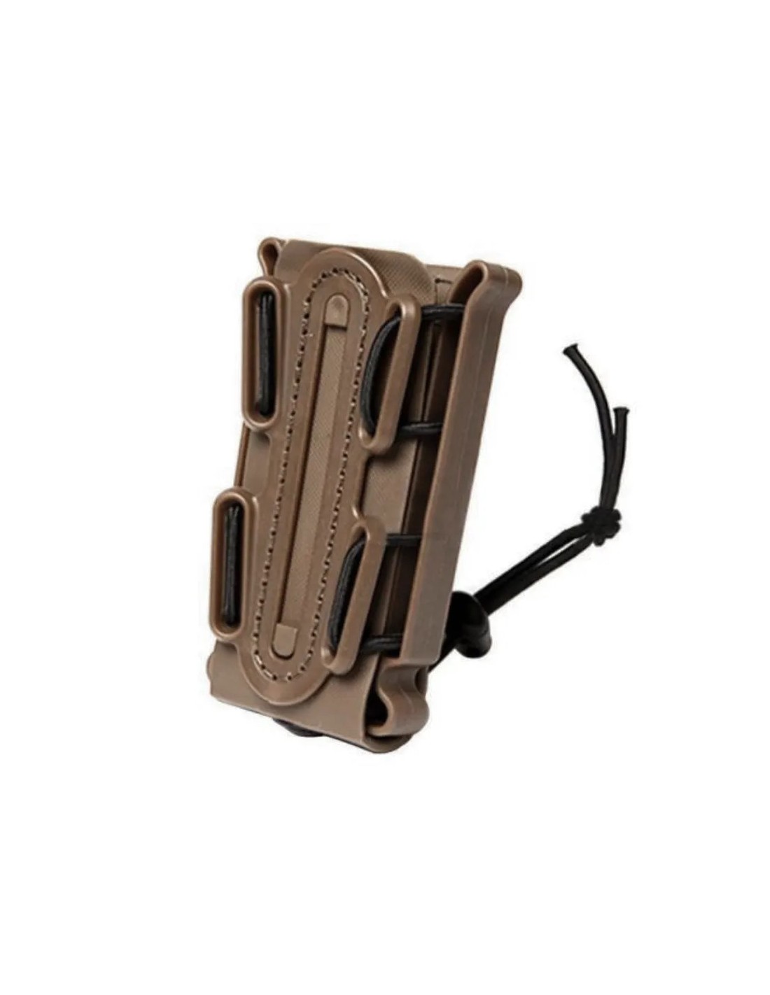 Portacargador modular para pistola en polímero con sistema MOLLE Tan