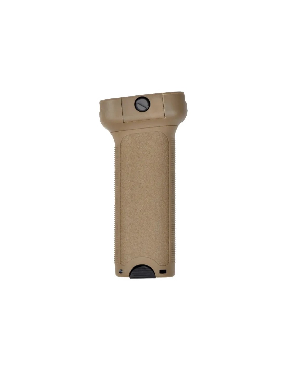 EMPUNADURA LARGA PICATINNY 123 MM CON COMPARTIMENTO Tan