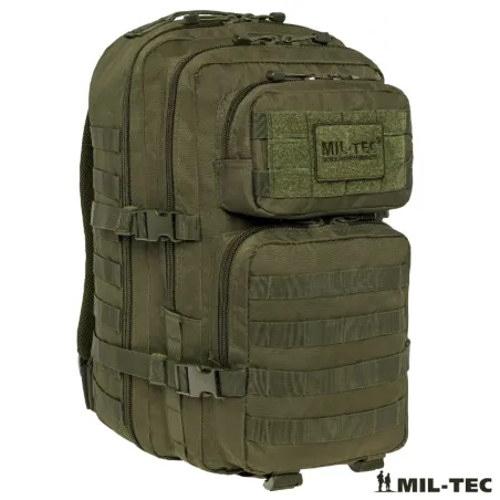 Mochila Mil-Tec Assault Pack de 36 l - Verde oliva
