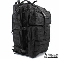 Mochila Grande Immortal Warrior 54L Negra | Táctica y Ergonómica