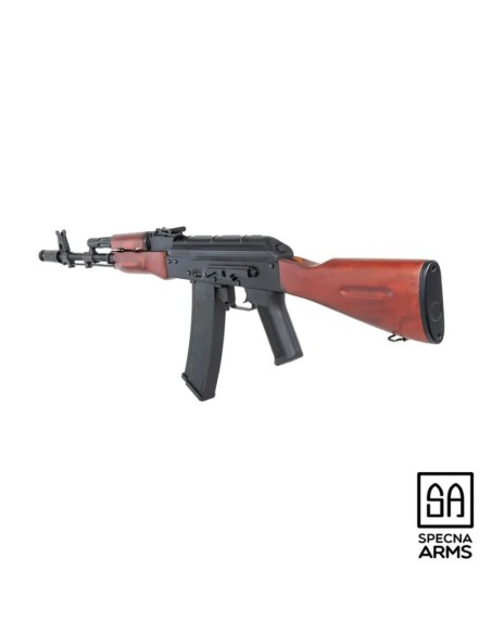 fusil-specna-arms-sa-pj02-prime-aster-v3-brushless-negro-madera-vista-frontal