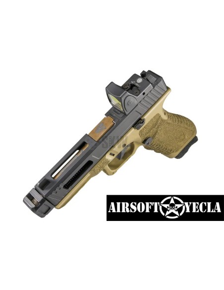 PREORDER -PISTOLA GAS Y CO2 GLADIUS 17 BRONZE CUSTOM SECUTOR