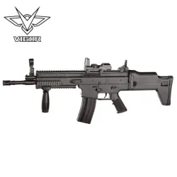 FUSIL SCAR L MUELLE 8902A - BLACK - AirSoftYecla.es