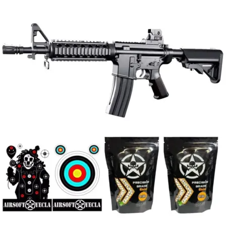 Super Kit Rifle M4 Muelle Vigor - 8907 - AirSoftYecla.es