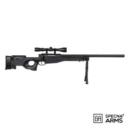 FUSIL SPECNA ARMS SA-S11 EDGE L96 C/ VISOR Y BIPODE - NEGRO - AirsoftYecla.es