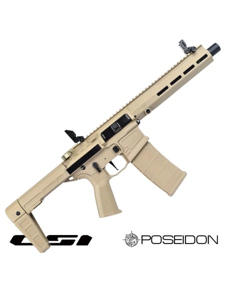 rifle-electrico-poseidon-theseus-pdw-tan-diseno-compacto