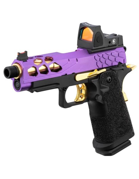 pistola-airsoft-gbb-stryk-hi-capa-43-violeta-oro-lancer-tactical-lateral
