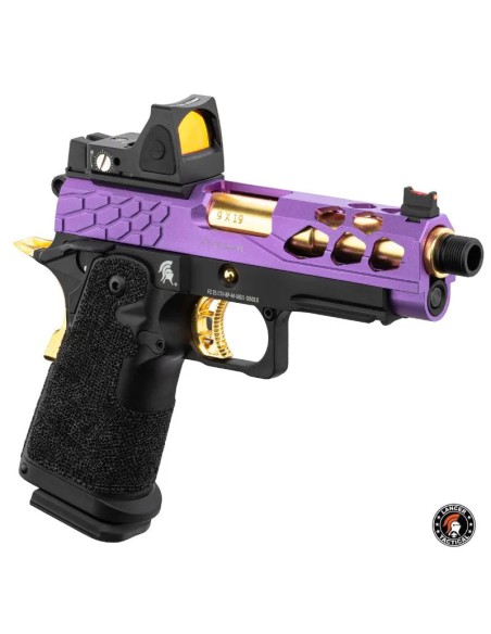 personalizacion-pistola-airsoft-gbb-stryk-hi-capa-43-violeta-oro-lancer-tactical