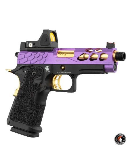 detalles-pistola-airsoft-gbb-stryk-hi-capa-43-violeta-oro-lancer-tactical