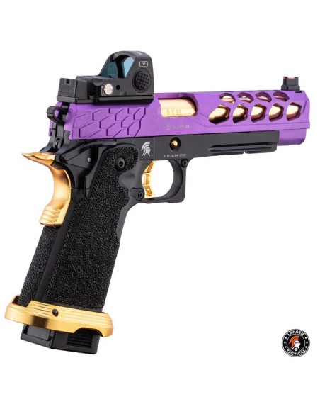 pistola-airsoft-gbb-stryk-hi-capa-5.1-violeta-y-oro-lancer-tactical-vista-superior
