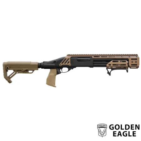 Escopeta Airsoft DOOMSDAY Tan GBB – Golden Eagle