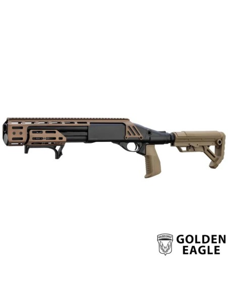 escopeta-airsoft-gbb-at-8905-doomsday-tan-golden-eagle-vista-lateral