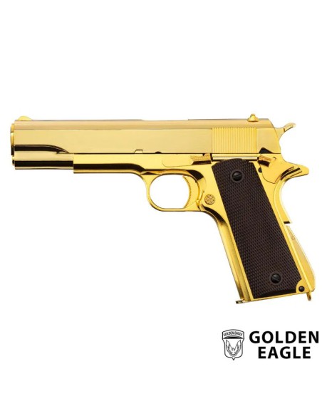 pistola-airsoft-gbb-1911-gold-golden-eagle-detalle-cañon