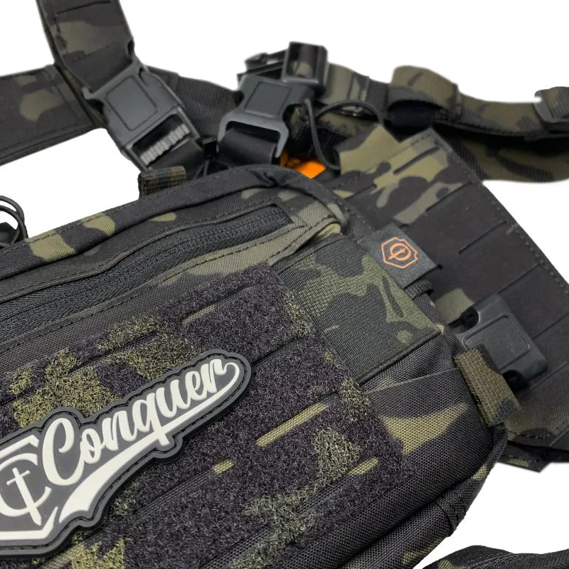 Conquer Titan Chest Rig MCBK | Modular, Robusto y Completo