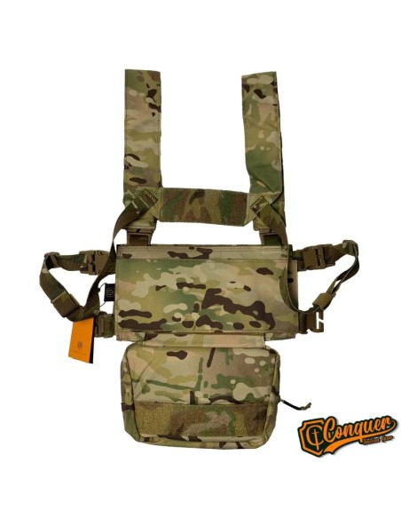 Conquer-Core-Chest-Rig-Black-Worn-Outdoor
