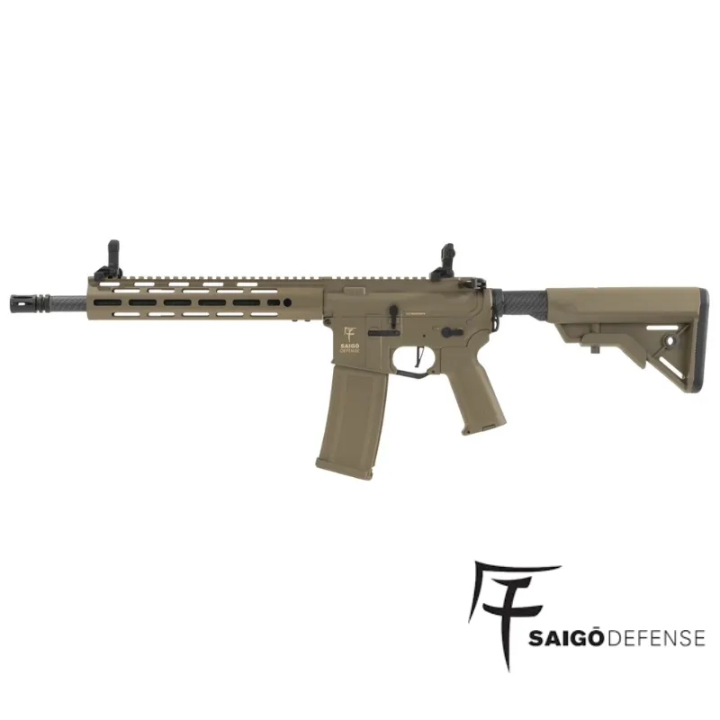Pack Completo Réplica AEG Shogun Gure Tan con bateria y cargador Lipo