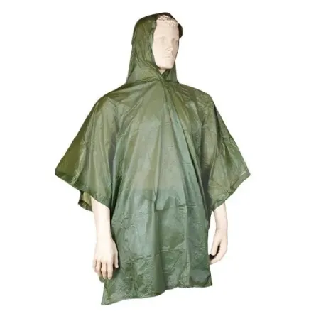 Poncho Verde Militar PVC
