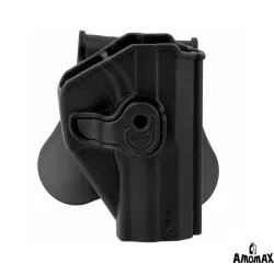 Funda Rígida Amomax USP Negra | Compatible Molle y 360º