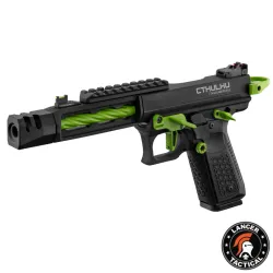 Pistola Airsoft CTHULHU GBB Negra/Verde | Lancer Tactical