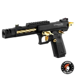 Pistola Airsoft CTHULHU GBB Negra/Oro – Lancer Tactical