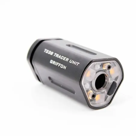 Silenciador T238 Griffon Negro Táctico y Compacto | AirsoftYecla
