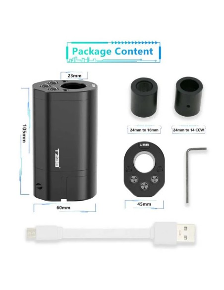 silenciador-trazador-t238-unit-rgb-negro-en-uso