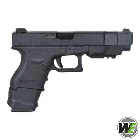 WE Glock 33 Advance GBB Negra | Pistola Airsoft Compacta