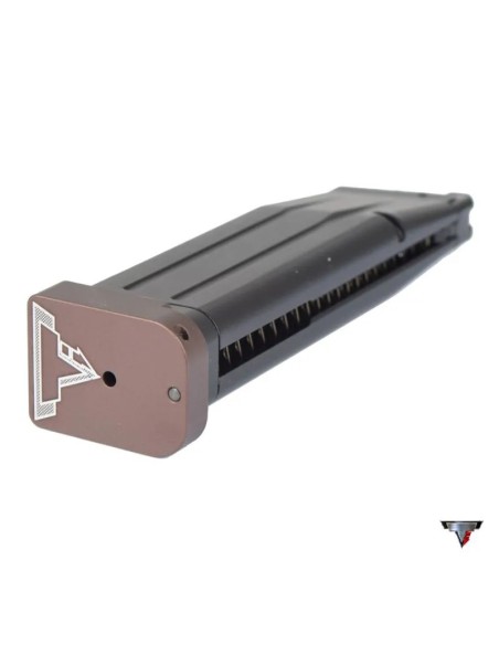 pistola-tti-sand-viper-2011-gbb-emg-black-rose-gold-detalle-miras