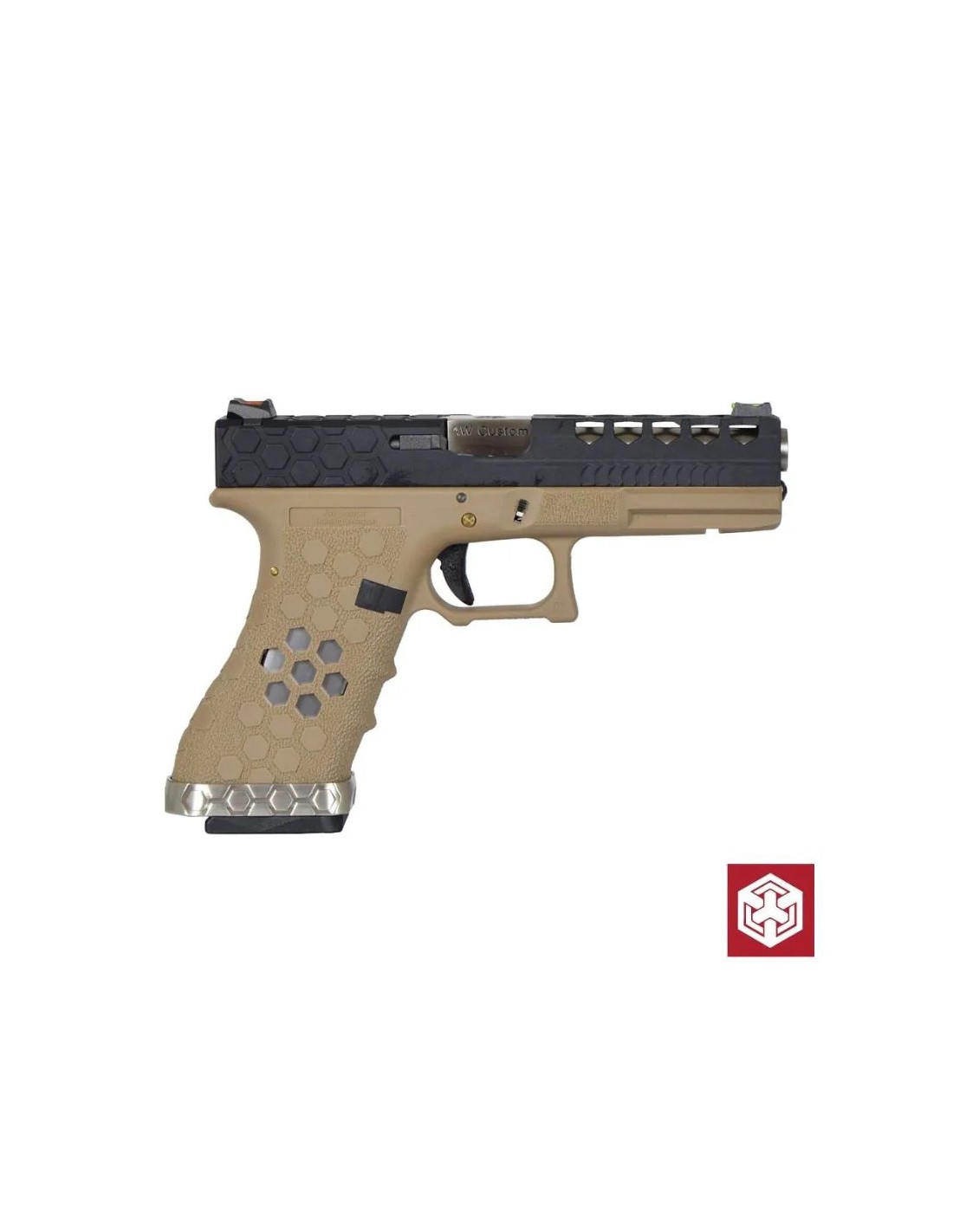 Glock 17 Corte Hexagonal Personalizado