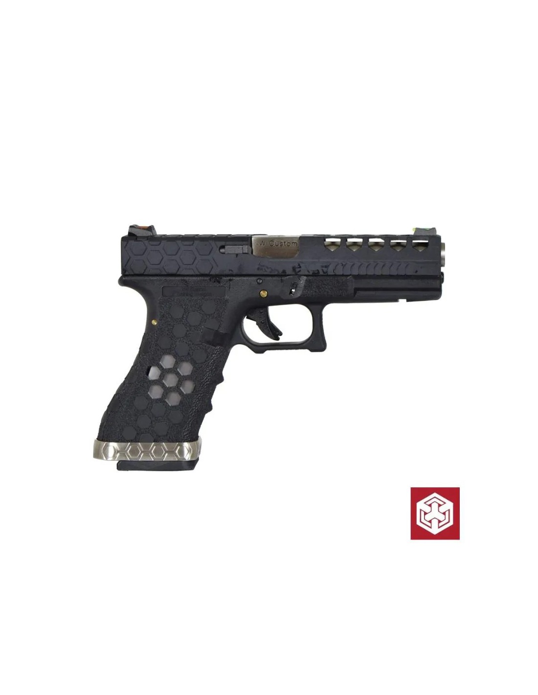 Glock 17 Corte Hexagonal Táctico Personalizado