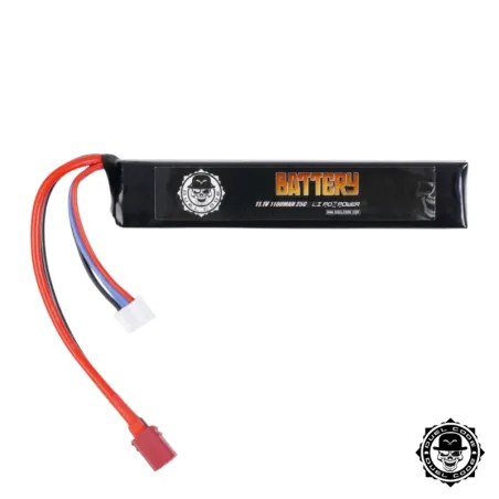Batería LiPo 11.1V 1100 mAh 25C T-Dean - Duel Code