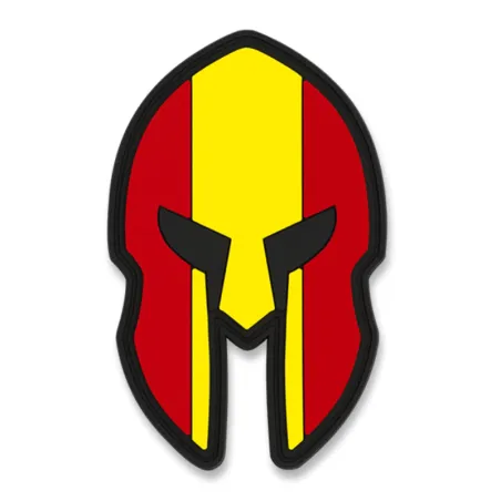 Parche Espartano España BARBARIC 5.6x9 cm con Velcro