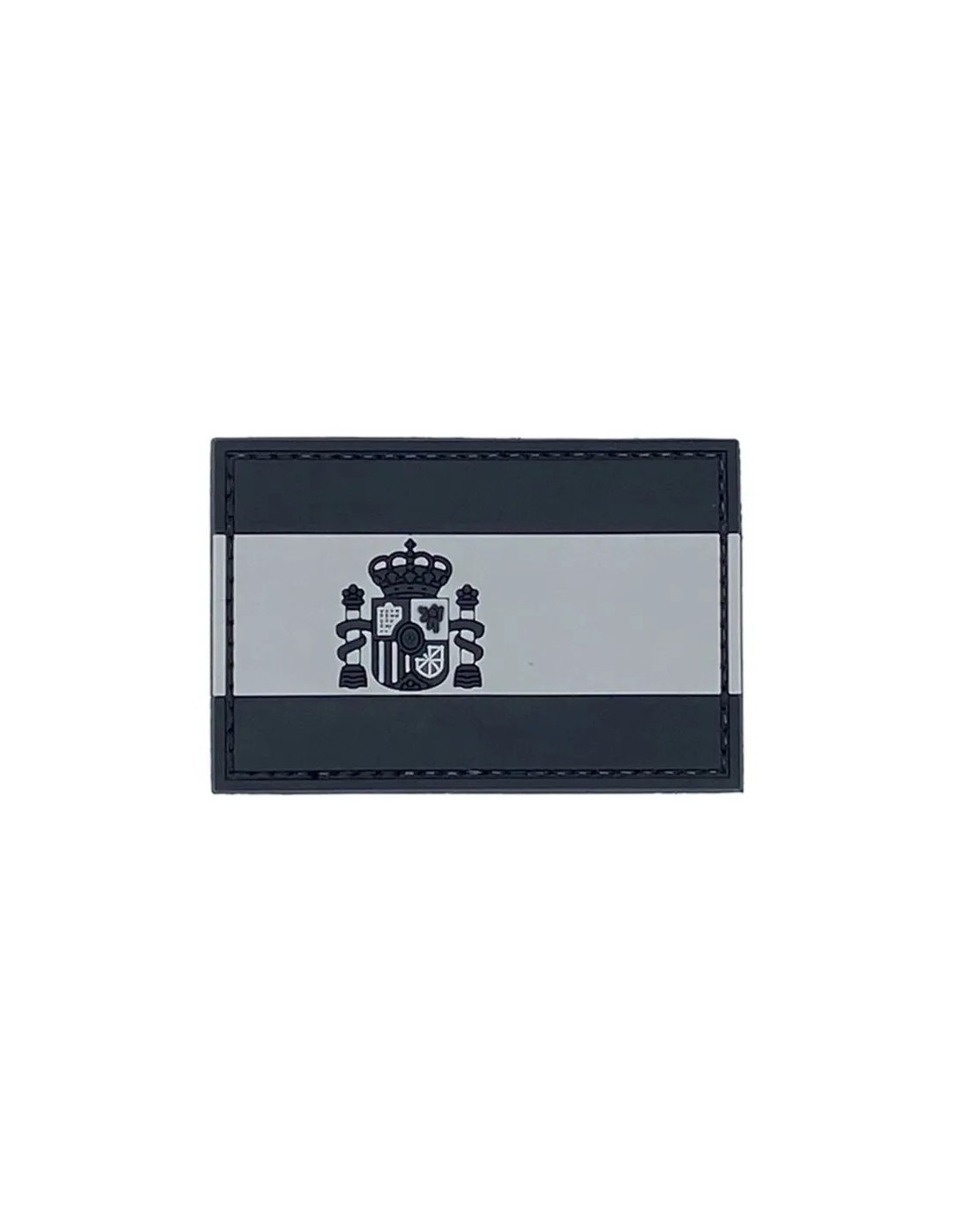 Parche España de Goma con Velcro 75 por 50 mm