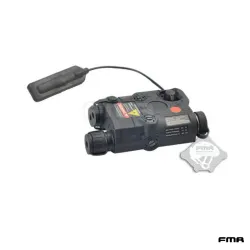 FMA AN/PEQ-15 Láser Rojo + Linterna 280lm TB0066 BK