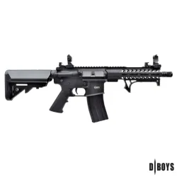 D|BOYS M4 8" Eléctrico Negro – Hi-Cap 300BB, Stock Ajustable