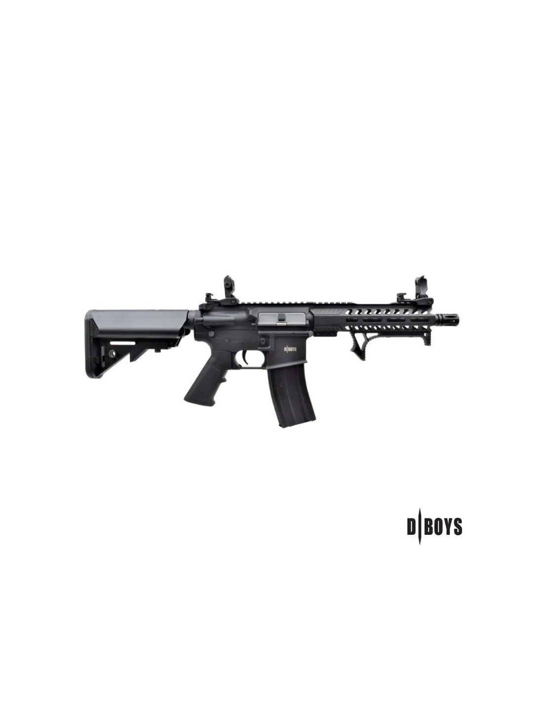 M4A1 8 pulgadas guardamanos tope de mano culata retráctil 6 posiciones cargador alta capacidad 300 bolas