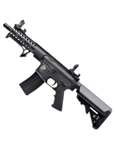 rifle-electrico-dboys-m4-8-polímero-negro-vista-lateral
