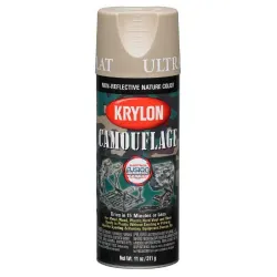 KRYLON CAMOUFLAGE PAINT WITH FUSION TECHNOLOGY (SAND)