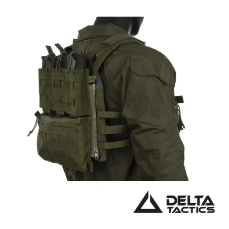 Backpanel Assault OD Delta Tactics | Táctico y Modular