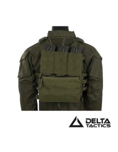 Backpanel Assault OD Delta Tactics | Táctico y Modular 2