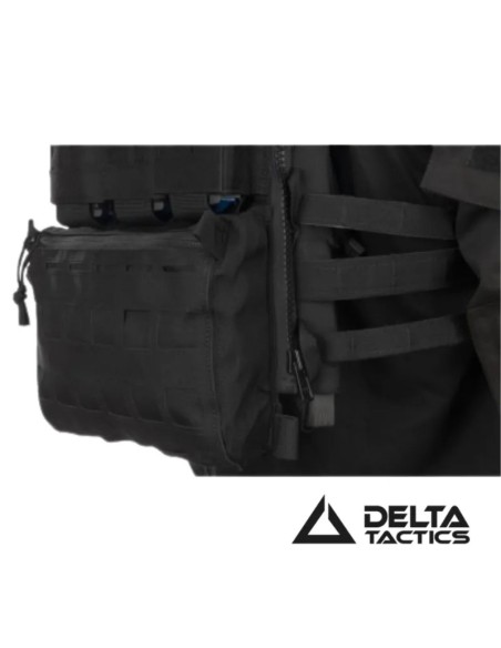 Backpanel Black Delta Tactics | Panel Táctico Modular