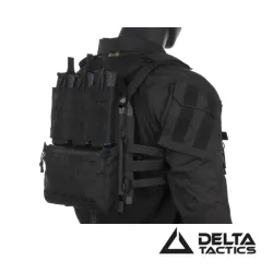 Backpanel Black Delta Tactics | Panel Táctico Modular