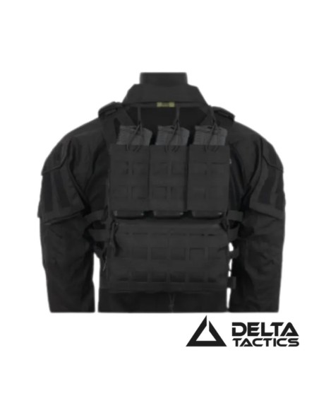 Backpanel Black Delta Tactics | Panel Táctico Modular
