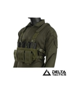 Chest Rig Force MK2 OD | Delta Tactics Táctico y Modular 2